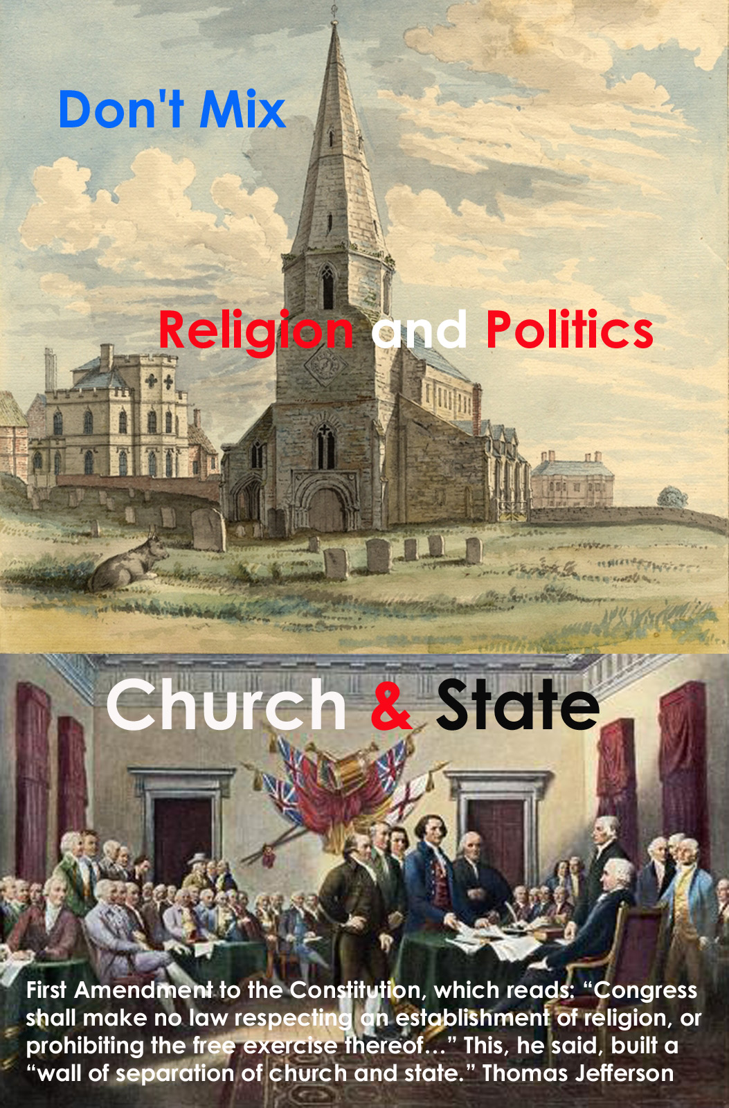 Don't Mix Religion and Politics (2021)